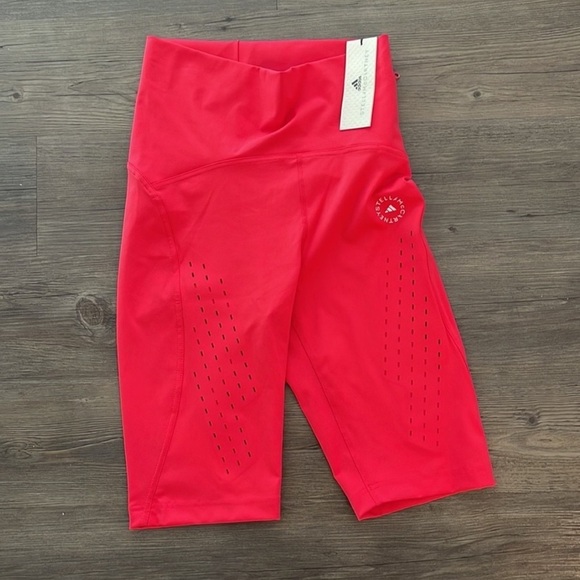Adidas x Stella McCartney Biker Shorts TruePurpose  NWT - Picture 11 of 14